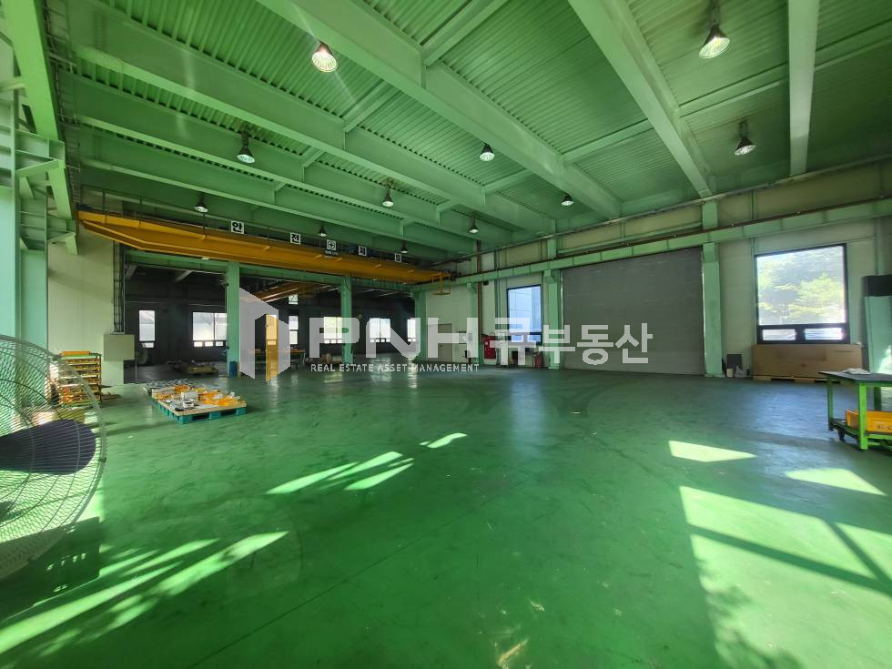 경기 안양만안구 안양동 명학역 역세권 1층 공장 층고7m 호이스트 2.8t 3대 갖춘 대형공장임대 월세 매물번호 11267 사진 1